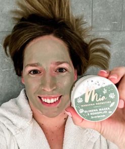 Glinena maska s konopljo