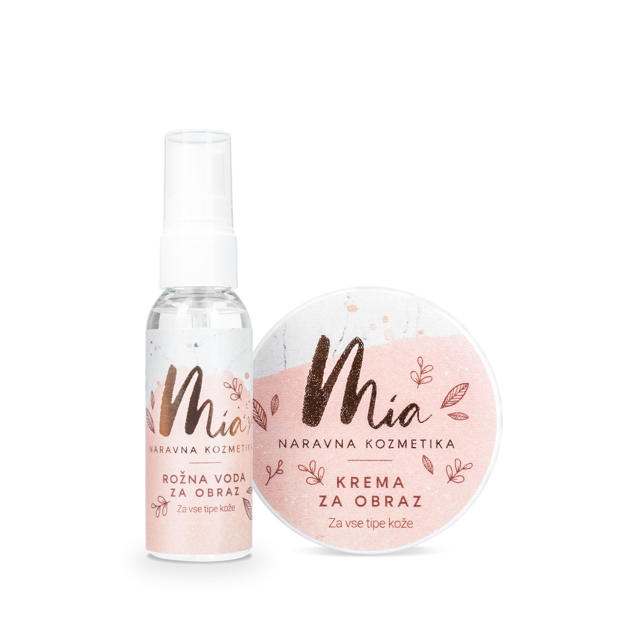 Krema za obraz in hidrolat sivke