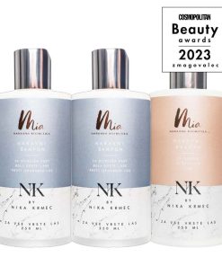 Komplet: 2x naravni šampon in 1x naravni balzam