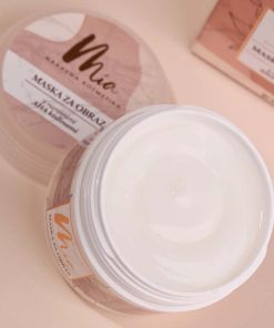 Maska za obraz z naravnimi AHA kislinami